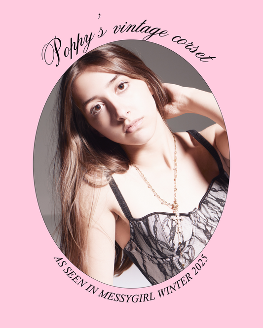 Poppy's corset top