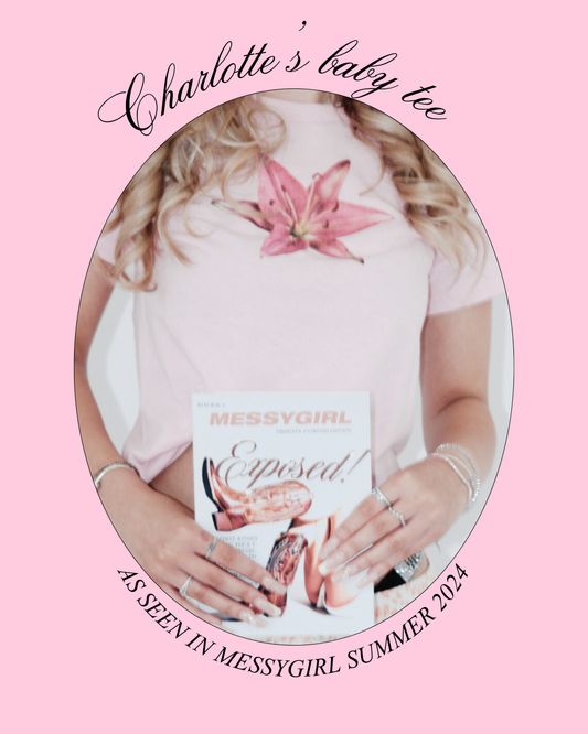 Charlotte's pink tee